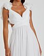 Mac Duggal 67911 Ruffle Strap Lace-Up Dress