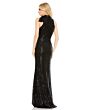 Ieena for Mac Duggal 11280 High Neck Sequin Dress