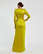Ieena for Mac Duggal 26676 Slit Skirt Long Sleeve Dress
