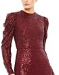 Ieena for Mac Duggal 26692 Long Sleeve Sequin Dress