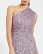 Ieena for Mac Duggal 26694 One Shoulder Sequin Dress