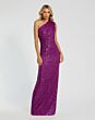 Ieena for Mac Duggal 26694 One Shoulder Sequin Dress
