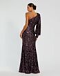 Ieena for Mac Duggal 26717 One Sleeve Sequin Dress