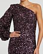 Ieena for Mac Duggal 26717 One Sleeve Sequin Dress
