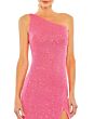 Ieena for Mac Duggal 26990 Cowl Back One Shoulder Dress