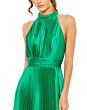 Ieena for Mac Duggal 26992 High Neck Pleated Dress