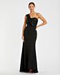 Mac Duggal 49547 Pleated Bodice One Shoulder Dress