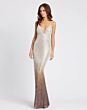 Mac Duggal 26407 Ruffle Sleeves Ruched Bodice Dress