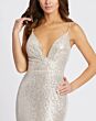 Mac Duggal 26407 Ruffle Sleeves Ruched Bodice Dress