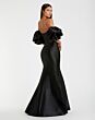 Mac Duggal 50677 Puff Sleeve Off The Shoulder Dress