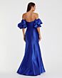 Mac Duggal 50677 Puff Sleeve Off The Shoulder Dress