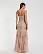 Mac Duggal 10100 Strapless Fit And Flare Sweetheart Neck Formal Gown