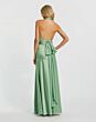 Mac Duggal 49728 Bow Back Cross Halter Neck Prom Gown