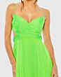 Mac Duggal 68477 Cutout Lace-Up Back Ruffle Hem Dress