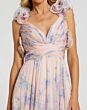 Mac Duggal 68753 Floral A-Line Ruffle Strap Dress