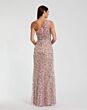 Mac Duggal 68889 Beaded One-Shoulder Corset Bodice Prom Dress