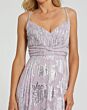 Mac Duggal 9310 Braided Strap Triple Waistband A-Line Dress