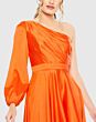 Mac Duggal 49141 Single Sleeve High Low Dress