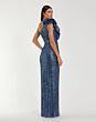 Mac Duggal 50093 One-Shoulder High Slit Sequin Dress
