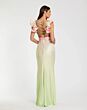 Mac Duggal 68500 Lace-Up Back Ruffle Strap Ombre Dress