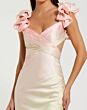 Mac Duggal 68500 Lace-Up Back Ruffle Strap Ombre Dress