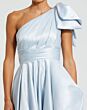 Mac Duggal 11800 Shoulder Bow Bubble Hem High Low Dress