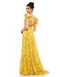 Mac Duggal 67803 Ruffle Top Floral Dress