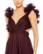 Mac Duggal 67911 Ruffle Strap Lace-Up Dress