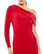 Ieena for Mac Duggal 26570 One Sleeve Asymmetrical Neck Dress
