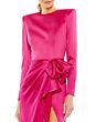 Ieena for Mac Duggal 26676 Slit Skirt Long Sleeve Dress