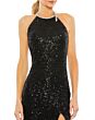 Ieena for Mac Duggal 26943 Halter Neck Sequin Dress