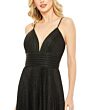 Mac Duggal 30725 Spaghetti Straps Pleated Dress