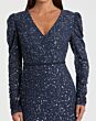 Mac Duggal 10740 Ruffle Hem Sequin Dress