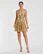 Mac Duggal 10982 Plunging Neck Sequin Dress
