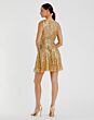 Mac Duggal 10982 Plunging Neck Sequin Dress