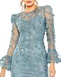 Mac Duggal 20431 High Neck Ruffle Dress