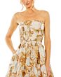 Mac Duggal 20716 Floral Print Strapless Dress