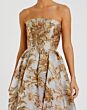 Mac Duggal 20716 Floral Print Strapless Dress