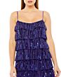 Mac Duggal 23001 Spaghetti Straps Ruffle Dress