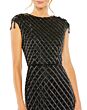 Mac Duggal 5776 Cap Sleeve Embellished Dress