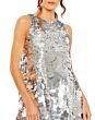 Mac Duggal 5961 Disc Sequin Trapeze Dress