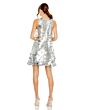 Mac Duggal 5961 Disc Sequin Trapeze Dress