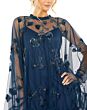 Mac Duggal 9257 Angel Sleeves Tent Dress