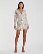 Mac Duggal 93850 Long Sleeve Paillettes Dress