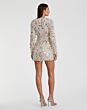 Mac Duggal 93850 Long Sleeve Paillettes Dress