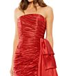Mac Duggal 11572 Strapless Ruched Charmeuse Dress