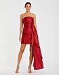 Mac Duggal 11572 Strapless Ruched Charmeuse Dress