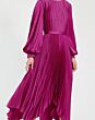 Mac Duggal 11638 Bishop Sleeve Pleated Mother Of The Bride Dress