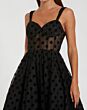 Mac Duggal 27539 Sweetheart Neck Polka Dot Mother Of The Bride Dress