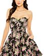 Mac Duggal 68615 A-Line Brocade Sweetheart Neck Dress